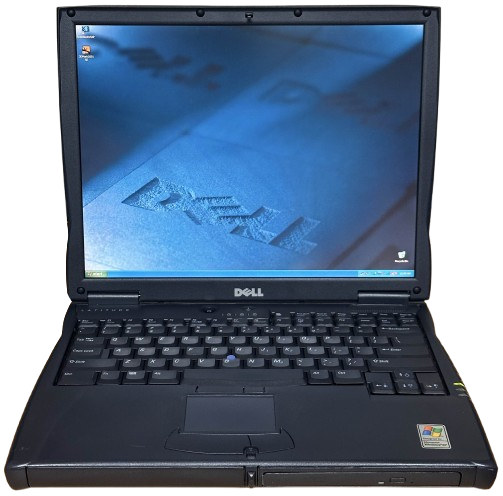 OCCASION - PC portable Dell Windows XP 32bits - Port Série COM RS232 Port - 2GB EUR 431,57 - FR