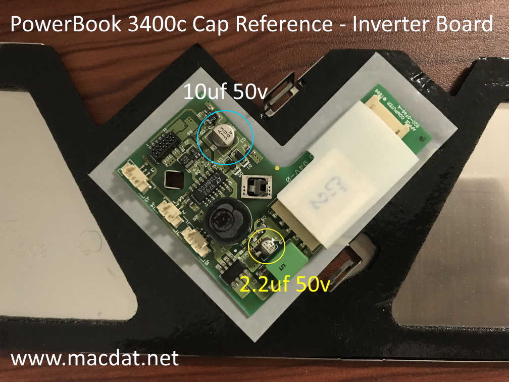 Inverter Board Capacitors